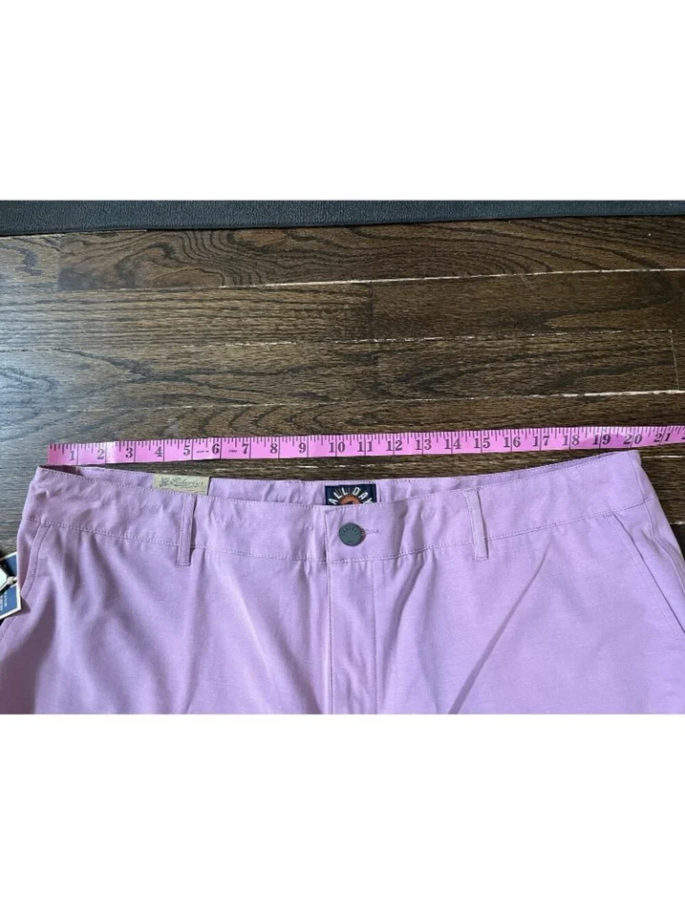 NWT FAHERTY $98 Men's All Day Shorts in Light Orchid Size 40 5